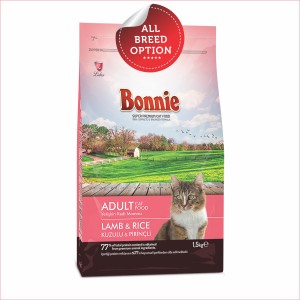 Bonnie Adult Cat Food | Lamb (500g, 1.5kg)