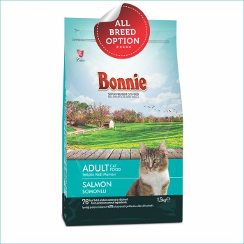 Bonnie Adult Cat Food | Salmon (500g, 1.5kg)