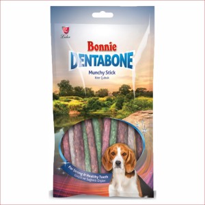 Bonnie Dentabone Coloured Munchy Stick | with Calcium