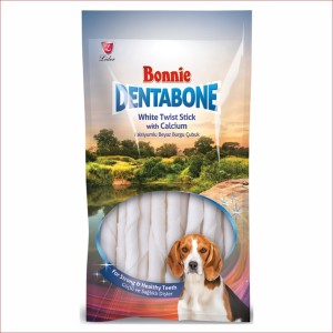 Bonnie Dentabone White Twist Stick | with Calcium