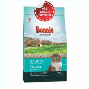 Bonnie Adult Cat Food | Salmon (500g)