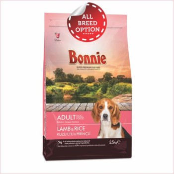 Bonnie Adult Dog Food | Lamb & Rice (2.5kg)
