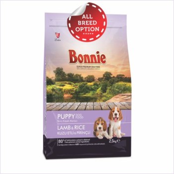 Bonnie Puppy Food | Lamb & Rice (2.5kg)
