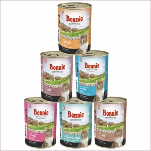 Bonnie Adult Cat Can (Wet) Food | Multiple Flavours (400g)