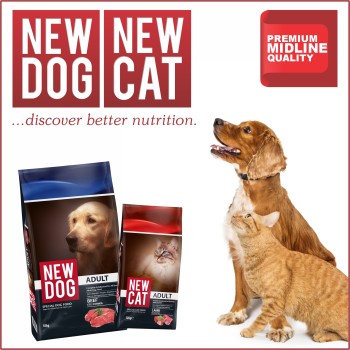 'New Dog' Puppy Food | Lamb & Rice (3kg, 16kg/15+1free)