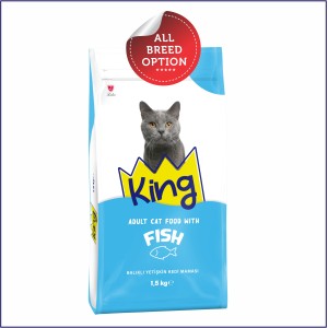 King Adult Cat Food | Fish (1.5kg)