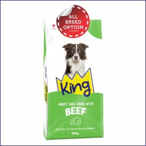 King Adult Dog Food | Beef (3kg)