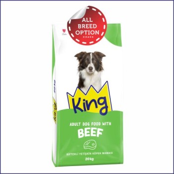 King Adult Dog Food | Beef (3kg)