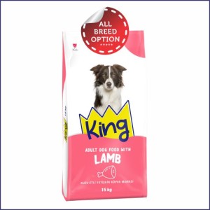 King Adult Dog Food | Lamb & Rice (2kg)