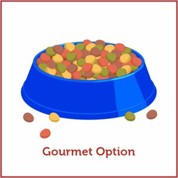 Trendline Adult Cat Food | Gourmet | Multicolour | Chicken (1kg)