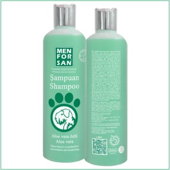 Menforsan Dog Shampoo | Sensitive Skin | Aloe Vera (300ml)