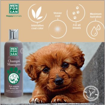Menforsan Dog Shampoo |Brown Coat Dogs (300ml)