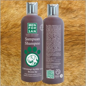 Menforsan Dog Shampoo |Brown Coat Dogs (300ml)