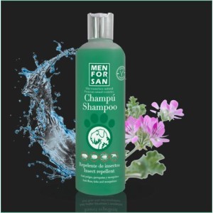 Menforsan Dog Shampoo | Flea/Tick Repellent  (300ml)