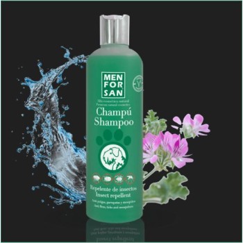 Menforsan Dog Shampoo | Flea/Tick Repellent  (300ml)