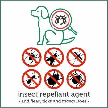 Menforsan Dog Shampoo | Flea/Tick Repellent  (300ml)