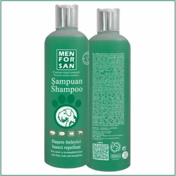 Menforsan Dog Shampoo | Flea/Tick Repellent  (300ml)