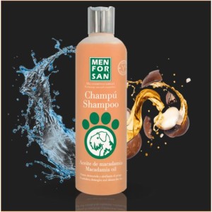 Menforsan Dog Shampoo | Long-Coated Breeds | Macadamia Oil (300ml)