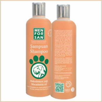 Menforsan Dog Shampoo | Long-Coated Breeds | Macadamia Oil (300ml)
