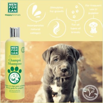 Menforsan Dog Shampoo | Puppies | Wheat Germ (300ml)
