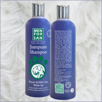 Menforsan Dog Shampoo |White Coat Dogs (300ml)