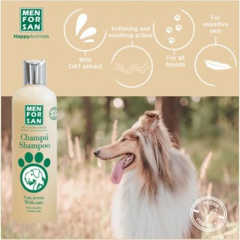 Menforsan Dog Shampoo | Sensitive Coat | Oatmeal (300ml)