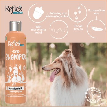 Reflex Care Shampoo | Long-Coated Breeds | Macadamia Oil (300ml)