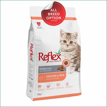 Reflex Kitten Food | Chicken & Rice (2kg)