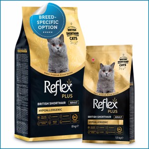 Reflex Plus British Shorthair Adult Cat Food (1.5kg)