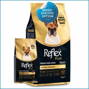 Reflex Plus French Bulldog Adult Dog Food (2kg, 8kg)
