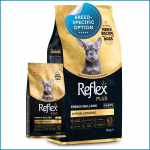 Reflex Plus French Bulldog Puppy Food (1.5kg, 8kg)