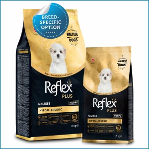 Reflex Plus Maltese Puppy Food (1.5kg, 8kg)