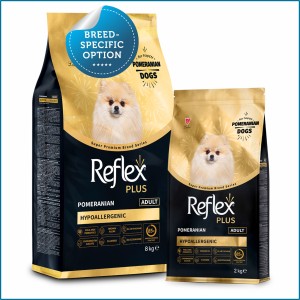 Reflex Plus Pomeranian Adult Dog Food (2kg, 8kg)