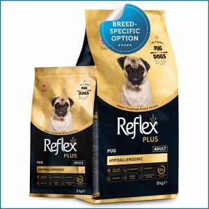 Reflex Plus Pug Adult Dog Food (2kg, 8kg)