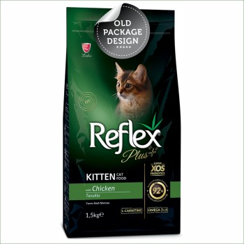 Reflex Plus Adult Cat Food | Chicken (400g, 1.5kg)