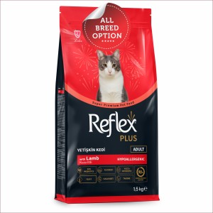 Reflex Plus Adult Cat Food | Lamb (1.5kg)