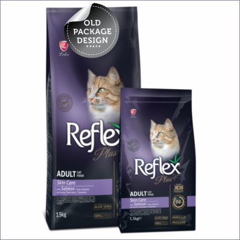 Reflex Plus Adult Cat Food | Skin Care | Salmon (1.5kg)