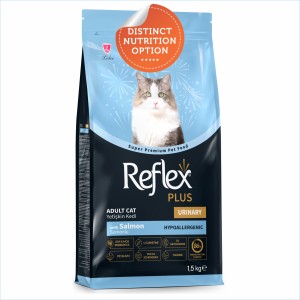 Reflex Plus Adult Cat Food | Urinary Support | Salmon (1.5kg)