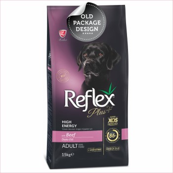 Reflex Plus High Energy Adult Dog Food | Beef (3kg, 12kg, 15kg)