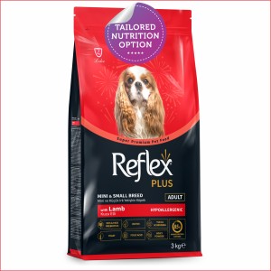 Reflex Plus Small/Mini Adult Dog Food | Lamb (3kg, 8kg)