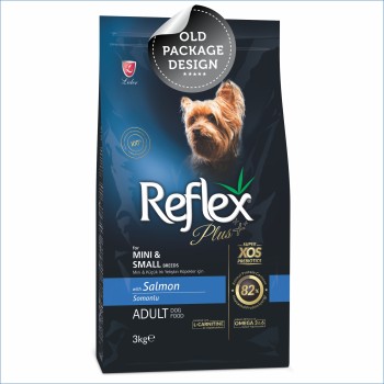 Reflex Plus Small/Mini Adult Dog Food | Salmon (3kg, 8kg)