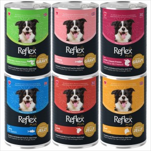 Reflex Plus Adult Dog Canned Food | Multiple Flavours (400g)