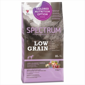 Spectrum Low Grain Medium/Large Breed Adult | Lamb & Blueberry (2.5kg, 12kg)