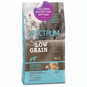 Spectrum Low Grain Medium/Large Breed Adult | Salmon, Anchovy & Blueberry (2.5kg, 12kg)
