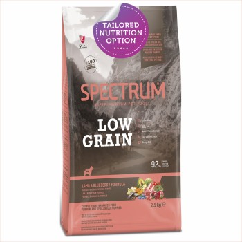 Spectrum Low Grain Small/Mini Breed Puppy Food | Lamb-Blueberry (2.5kg)