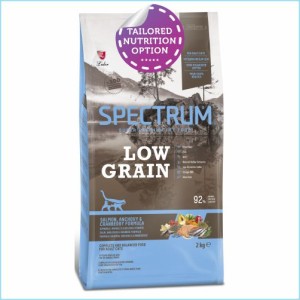 Spectrum Low Grain Adult Cat Food | Salmon, Anchovy & Cranberry (2kg)