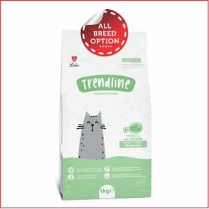 Trendline Adult Cat Food | Gourmet | Multicolour | Chicken (1kg)