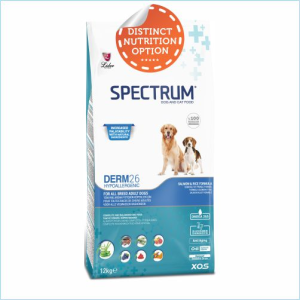 Spectrum Adult Dog Food | Derm/Hypoallergenic