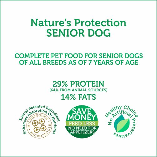 Senior dog food outlet age